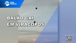 Balão cai e pega fogo dentro do Aeroporto de Viracopos, em Campinas