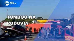 Ônibus tomba e deixa 5 vítimas em rodovia de Sumaré