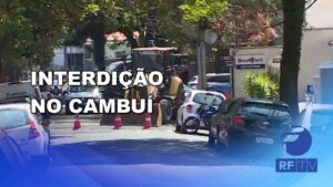 Campinas tem bloqueio total em rua do Cambuí nesta segunda-feira