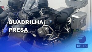 PM prende quadrilha especializada em roubo a motos