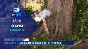 Tá no Ar Campinas atende reclamação e vai até o Jd. Proença