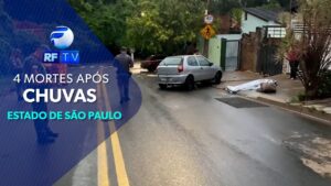 Chuvas intensas: SP registra quatro mortes e 500 pessoas desabrigadas