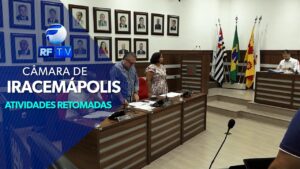 Câmara de Iracemápolis retoma atividades, agora com presença feminina em uma cadeira