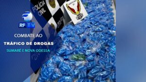 Polícia Civil no intenso combate ao tráfico de drogas em Sumaré e Nova Odessa